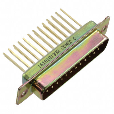 161A10139X by Conec - CONNECTOR D-SUB PLUG 25POS PNL MNT WW