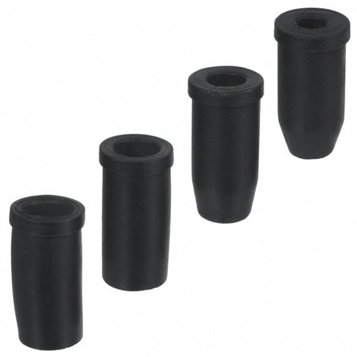162-000-925R000 by NorComp Inc. - GROMMET BLK PVC FOR DSUB 9/25POS