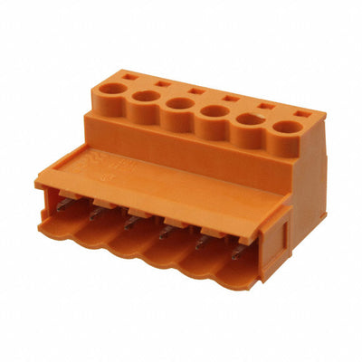 1627280000 by Weidmuller - TERM BLOCK PLUG 6POS STR 5.08MM