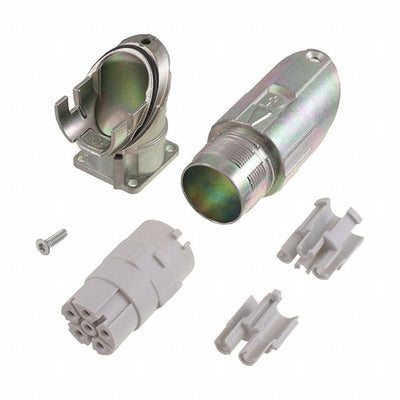 1628491 by Phoenix Contact - CONNECTOR RECPT HSG FMALE 6P PNL MT RA