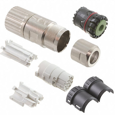 1628801 by Phoenix Contact - CONNECTOR PLG HSG FMALE 8POS INLINE