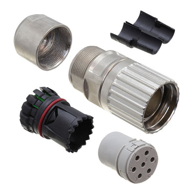 1629180 by Phoenix Contact - CONNECTOR PLG HSG FMALE 7POS INLINE