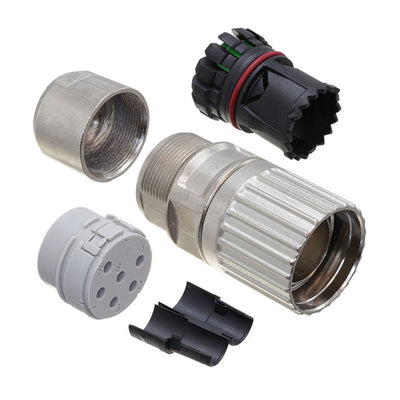 1629188 by Phoenix Contact - CONNECTOR PLG HSG MALE 6POS INLINE