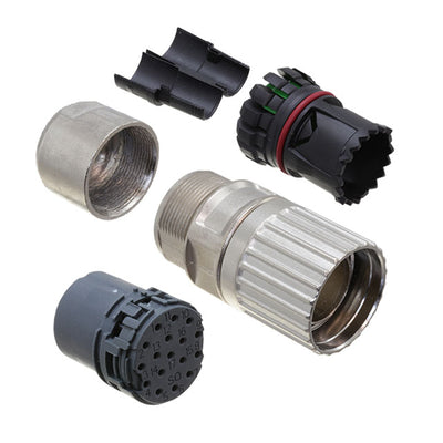 1629156 by Phoenix Contact - CONNECTOR PLG HSG FMALE 17POS INLINE