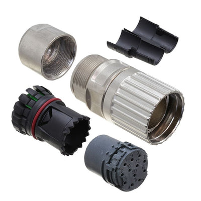 1629164 by Phoenix Contact - CONNECTOR PLG HSG FMALE 12POS INLINE