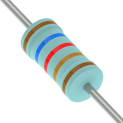 MF0207FTE52-162K by YAGEO - RESISTOR 162K OHM 1% 0.6W AXIAL