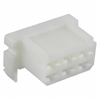 163006 by TE Connectivity AMP Connectors - CONNECTOR RECPT HSG 0.25 6POS NATURAL