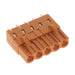 1630740000 by Weidmuller - TERM BLOCK HDR 5POS VERT 5.08MM