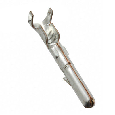 163301-8 by TE Connectivity AMP Connectors - CONNECTOR PIN 17-20AWG CRIMP TIN