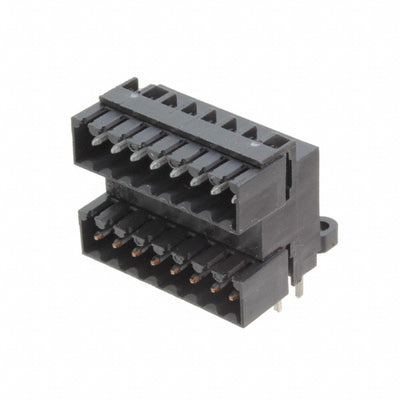 1634330000 by Weidmuller - TERM BLOCK HDR 16POS 90DEG 3.5MM