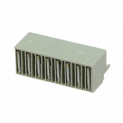 163681-6 by TE Connectivity AMP Connectors - CONNECTOR RECPT 8POS 0.098 TIN PCB