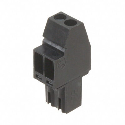 1638780000 by Weidmuller - TERM BLOCK PLUG 2POS 90DEG 3.5MM