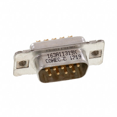 163A11319X by Conec - CONNECTOR D-SUB PLUG 9POS SLDR CUP