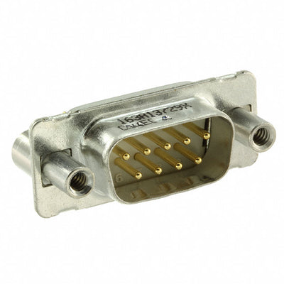 163A13729X by Conec - CONNECTOR D-SUB PLUG 9POS VERT SLDR
