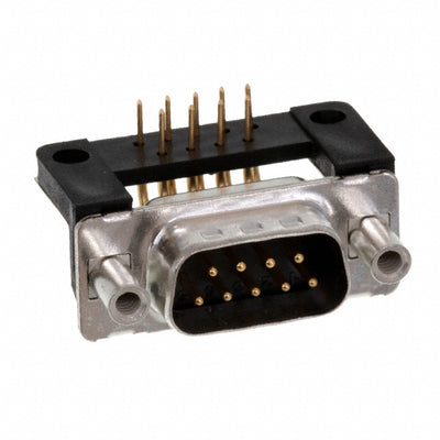 163A13829X by Conec - CONNECTOR D-SUB PLUG 9POS R/A SLDR
