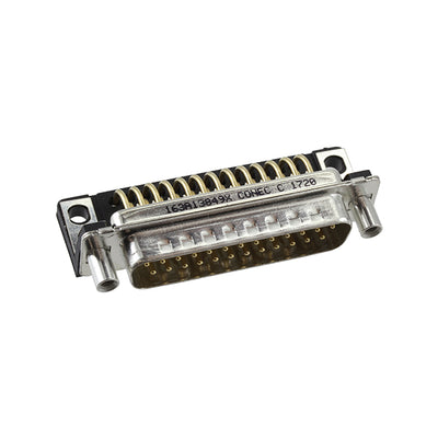 163A13849X by Conec - CONNECTOR D-SUB PLUG 25POS R/A SLDR