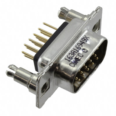 163A16949X by Conec - CONNECTOR D-SUB HD PLUG 15P VERT SLDR