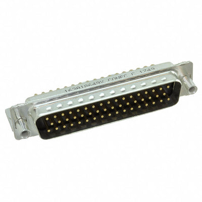 163A18649X by Conec - CONNECTOR D-SUB PLUG 50POS R/A SLDR