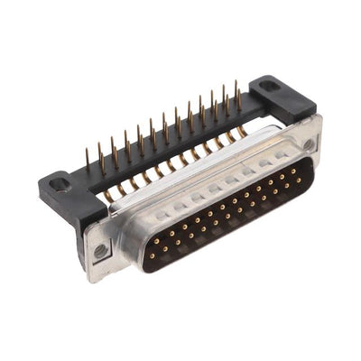 163A18769X by Conec - CONNECTOR D-SUB PLUG 25POS R/A SLDR
