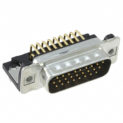163A20499X by Conec - CONNECTOR D-SUB HD PLUG 26P R/A SLDR