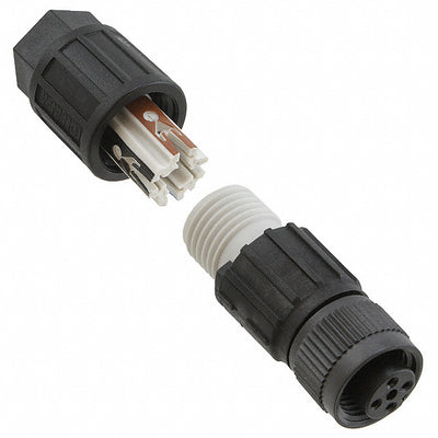 1641701 by Phoenix Contact - CONNECTOR RECPT FMALE 4POS GOLD IDC