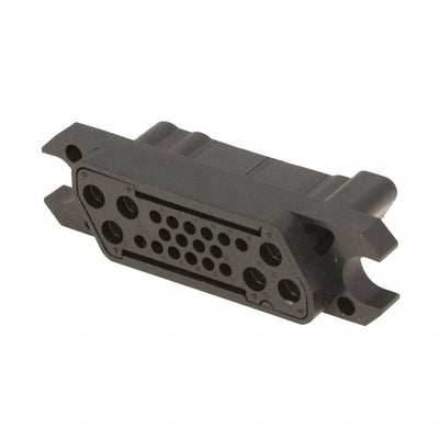 1648110-1 by TE Connectivity AMP Connectors - CONNECTOR PLG HSG MINI-DRAWER 22P BLK
