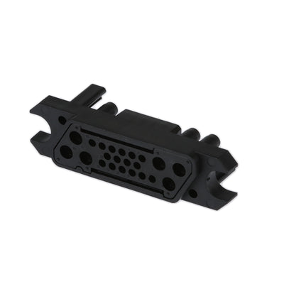 1648115-1 by TE Connectivity AMP Connectors - CONNECTOR RECPT HSG MIN-DRAWER 22P BLK