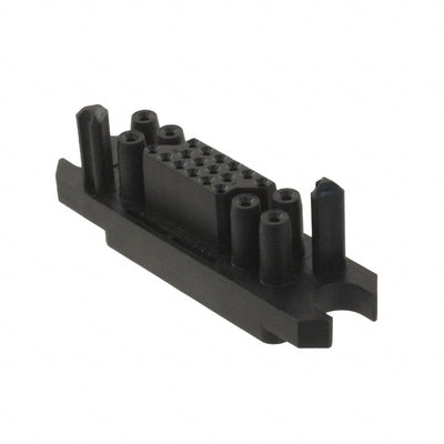 1648116-1 by TE Connectivity AMP Connectors - CONNECTOR RECPT HSG MIN-DRAWER 22P BLK