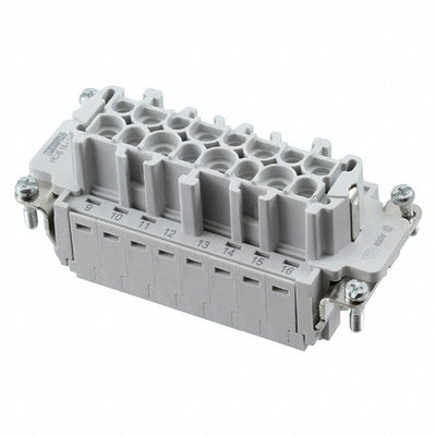 1648283 by Phoenix Contact - INSERT FEMALE 16POS+1GND CRIMP