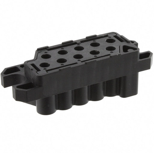 1648568-1 by TE Connectivity AMP Connectors - CONNECTOR PLUG HSG DRAWER 10POS BLK