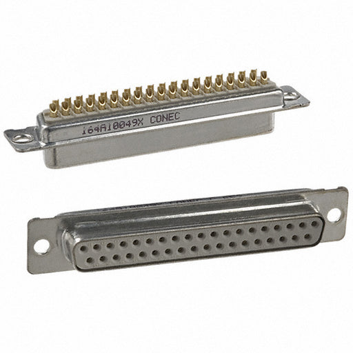 164A10049X by Conec - CONNECTOR D-SUB RCPT 37POS SLDR CUP