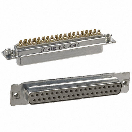 164A10249X by Conec - CONNECTOR D-SUB RCPT 37POS SLDR CUP