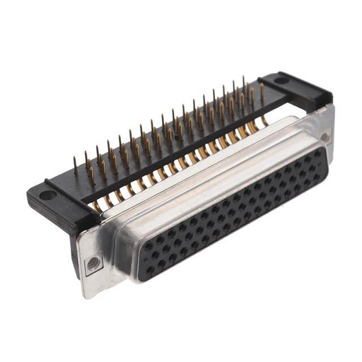 164A10759X by Conec - CONNECTOR D-SUB RCPT 50POS R/A SLDR