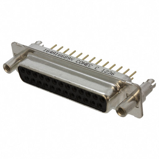 164A16689X by Conec - CONNECTOR D-SUB RCPT 25POS VERT SLDR
