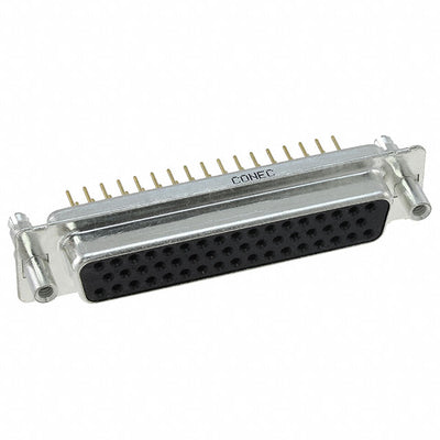 164A16709X by Conec - CONNECTOR D-SUB RCPT 50POS VERT SLDR