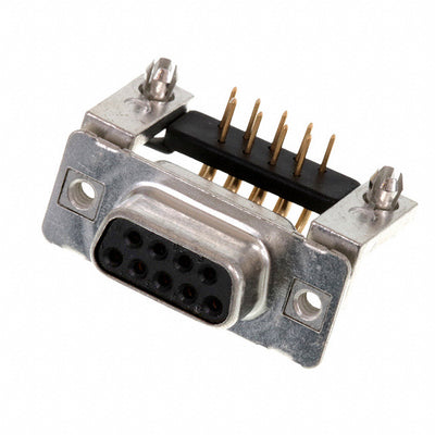 164A16769X by Conec - CONNECTOR D-SUB RCPT 9POS R/A SLDR