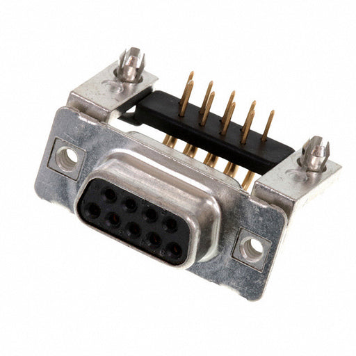 164A16769X by Conec - CONNECTOR D-SUB RCPT 9POS R/A SLDR