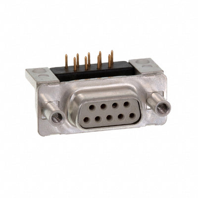 164A16929X by Conec - CONNECTOR D-SUB RCPT 9POS R/A SLDR