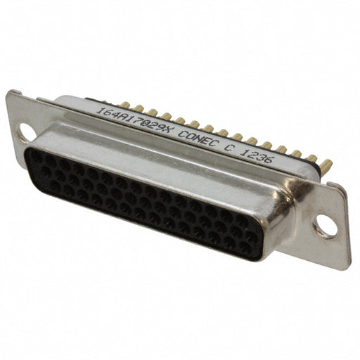 164A17029X by Conec - CONNECTOR D-SUB HD RCPT 44P SLDR CUP