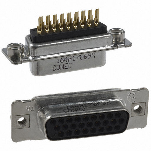164A17069X by Conec - CONNECTOR D-SUB HD RCPT 26P SLDR CUP