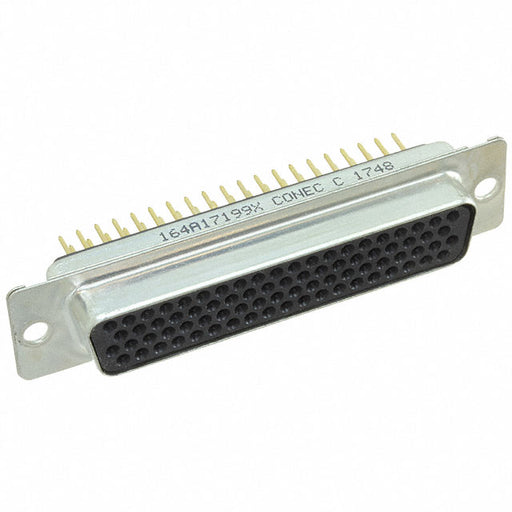 164A17199X by Conec - CONNECTOR D-SUB HD RCPT 78P VERT SLDR