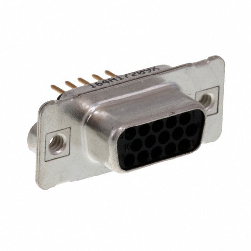 164A17209X by Conec - CONNECTOR D-SUB HD RCPT 15P VERT SLDR