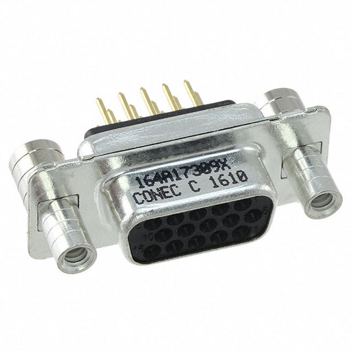 164A17309X by Conec - CONNECTOR D-SUB HD RCPT 15P VERT SLDR