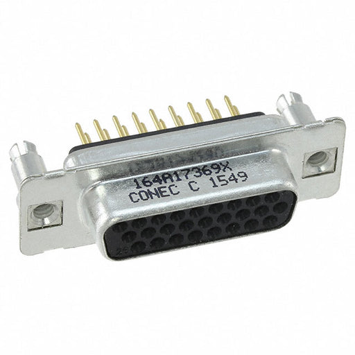 164A17369X by Conec - CONNECTOR D-SUB HD RCPT 26P VERT SLDR