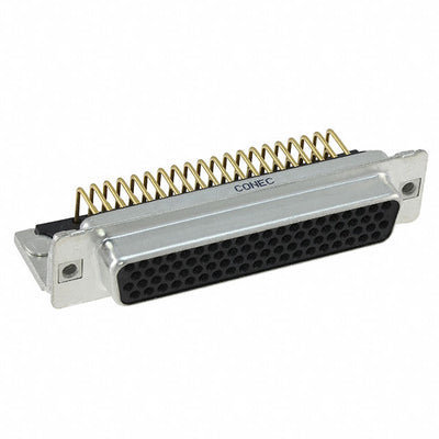 164A18629X by Conec - CONNECTOR D-SUB HD RCPT 78P R/A SLDR