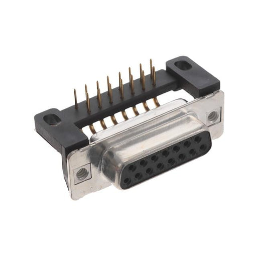164A19189X by Conec - CONNECTOR D-SUB RCPT 15POS R/A SLDR
