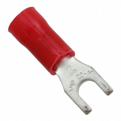 165004 by TE Connectivity AMP Connectors - CONNECTOR SPADE TERM 16-22AWG #4 RED