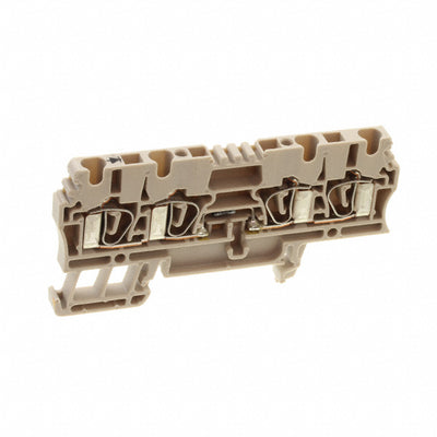1650340000 by Weidmuller - CONNECTOR TERM BLK FEED THROUGH BEIGE
