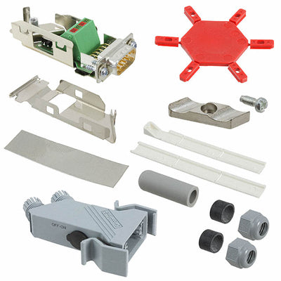 1654345 by Phoenix Contact - CONNECTOR D-SUB PLUG 9POS TERM BLK