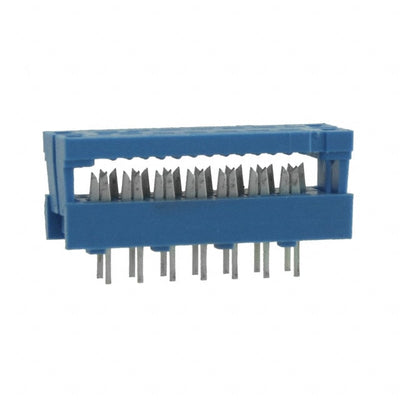 1658525-7 by TE Connectivity AMP Connectors - CONNECTOR DIP HDR IDC 14POS VERT